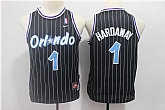 Magic 1 Penny Hardaway Black Youth Nike Throwback Jersey,baseball caps,new era cap wholesale,wholesale hats